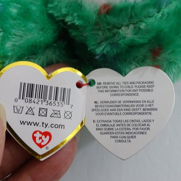 2022 Ty Beanie Boos Noel Penguin Stuffed Animal Plush Soft Toy 6" Hang Tags - Picture 8 of 11